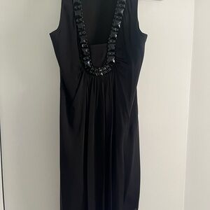 Elegant Black Sleeveless Dress